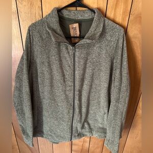 Duluth Trading Co Women's Plus Frost Lake Fleece Jacket - Olive